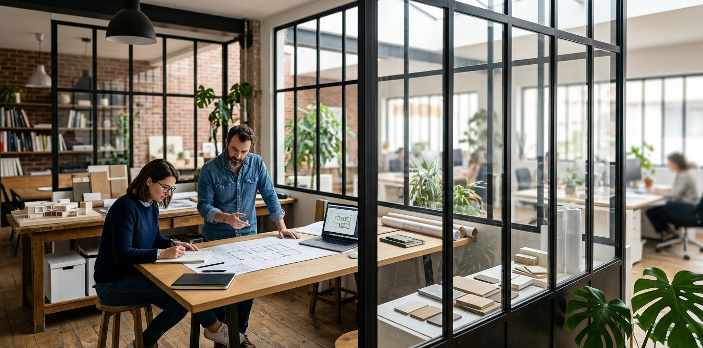 Verrière d&rsquo;atelier intérieure : tendance déco incontournable ou effet de mode ?